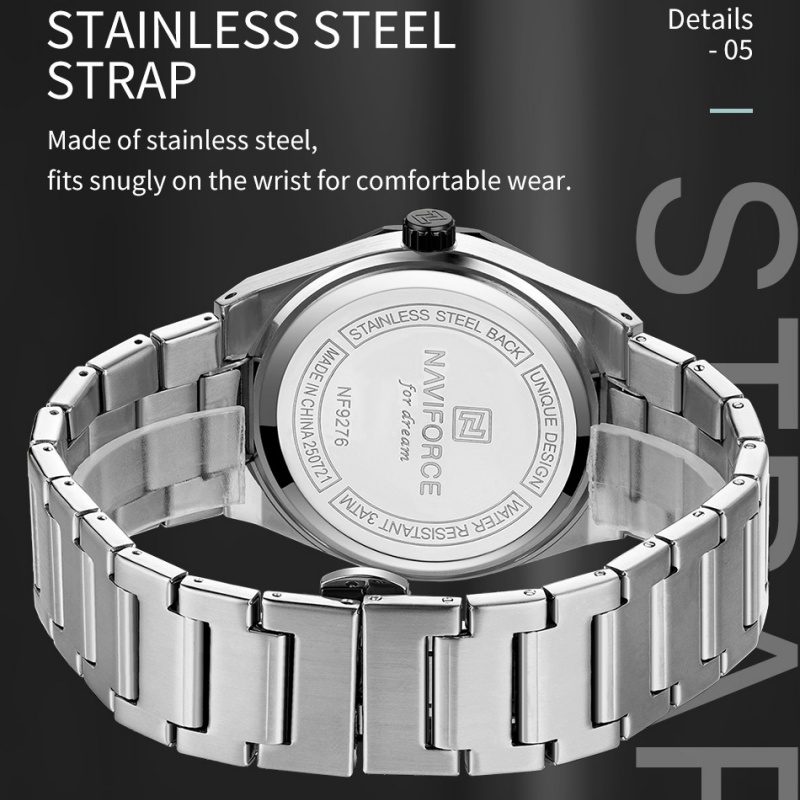 NAVIFORCE Men's Military Sport - Smartwatch Luxury Watches ulasan dan harga