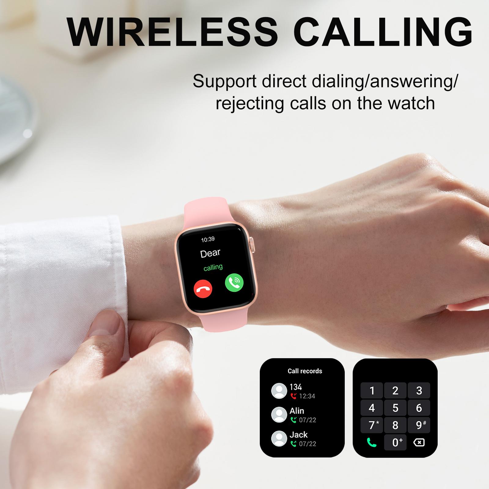 Smart Watch, Wireless Call/Dia - Smartwatch Iphone Watches For Women ulasan dan harga