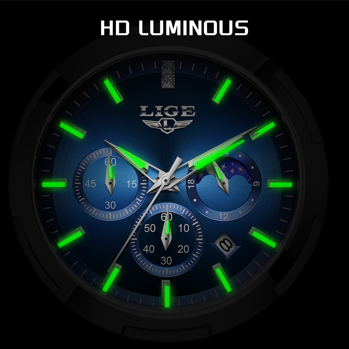 LIGE Top Brand Luxury Watch Wo - Smartwatch Watches For Women Brands ulasan dan harga