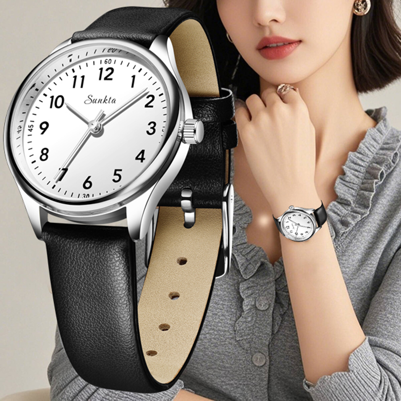 LIGE Simple Women Fashion Blac - Waterproof Diving Watch ulasan dan harga