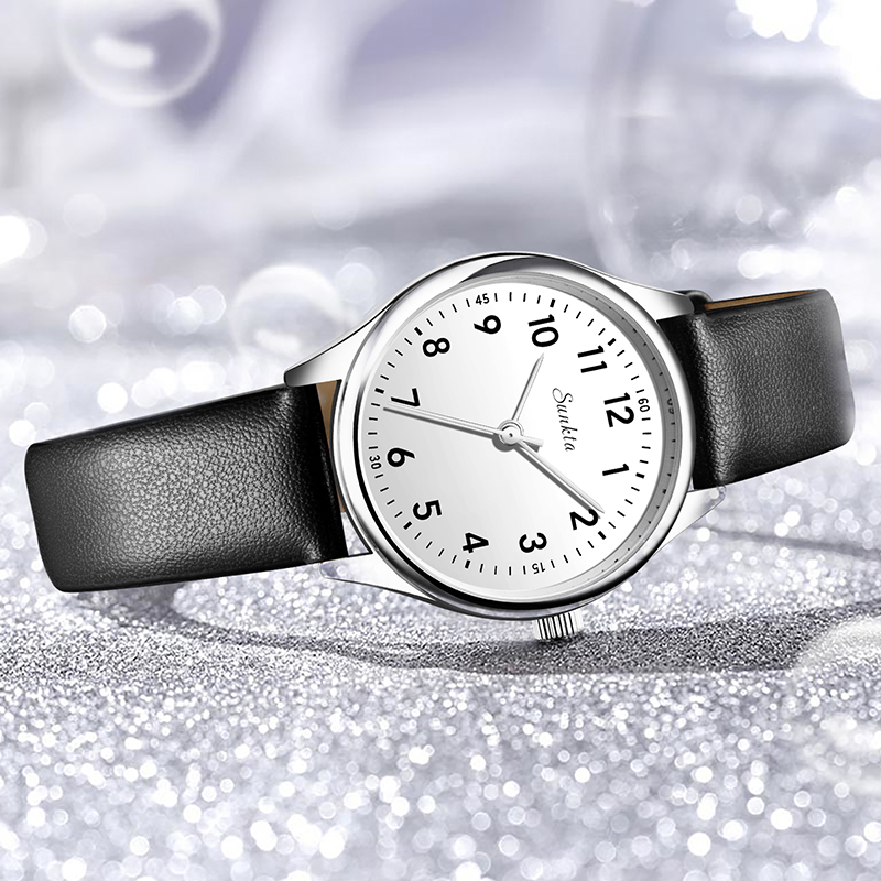LIGE Simple Women Fashion Blac - Waterproof Diving Watch ulasan dan harga