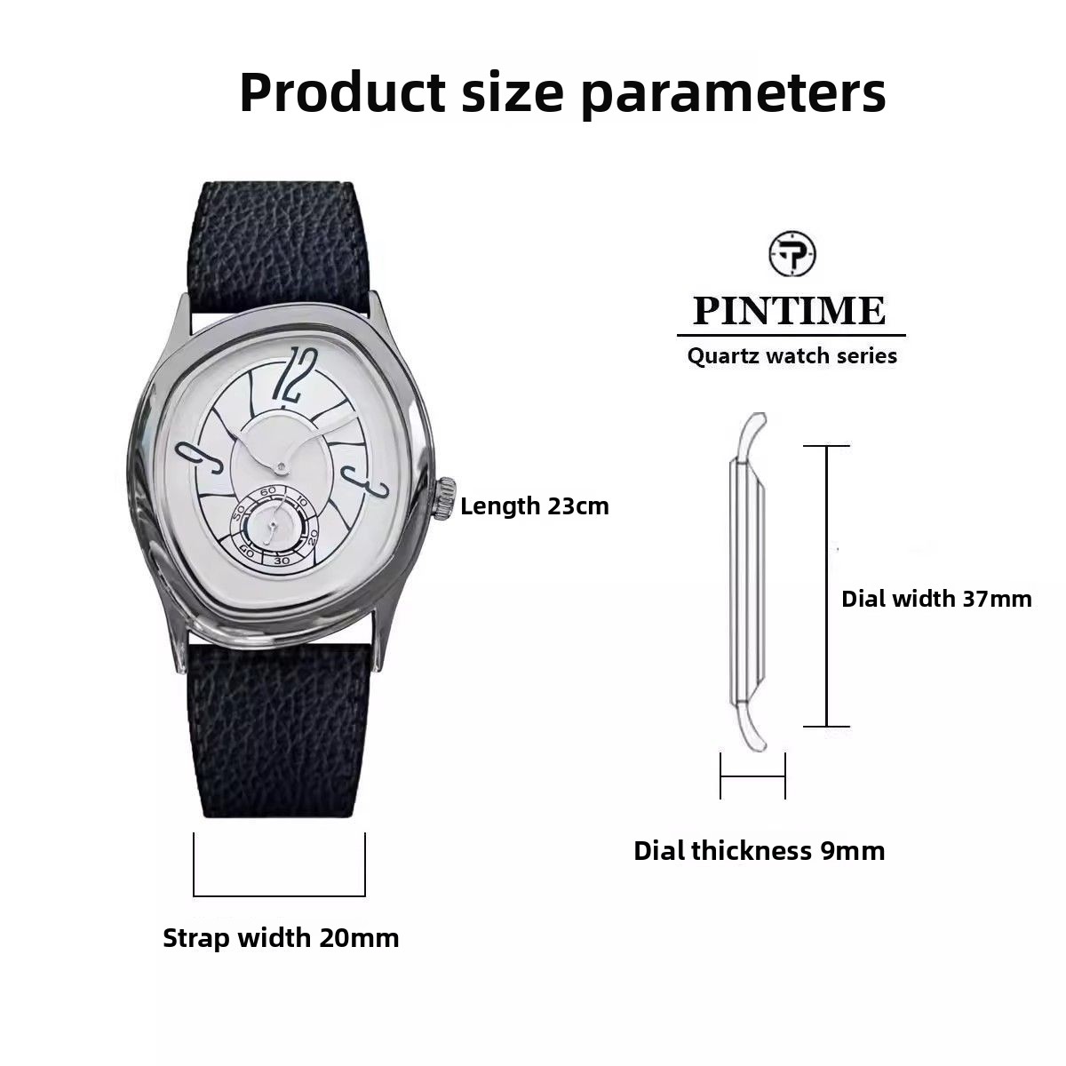 New original twisted irregular - Analog Quartz Watch ulasan dan harga