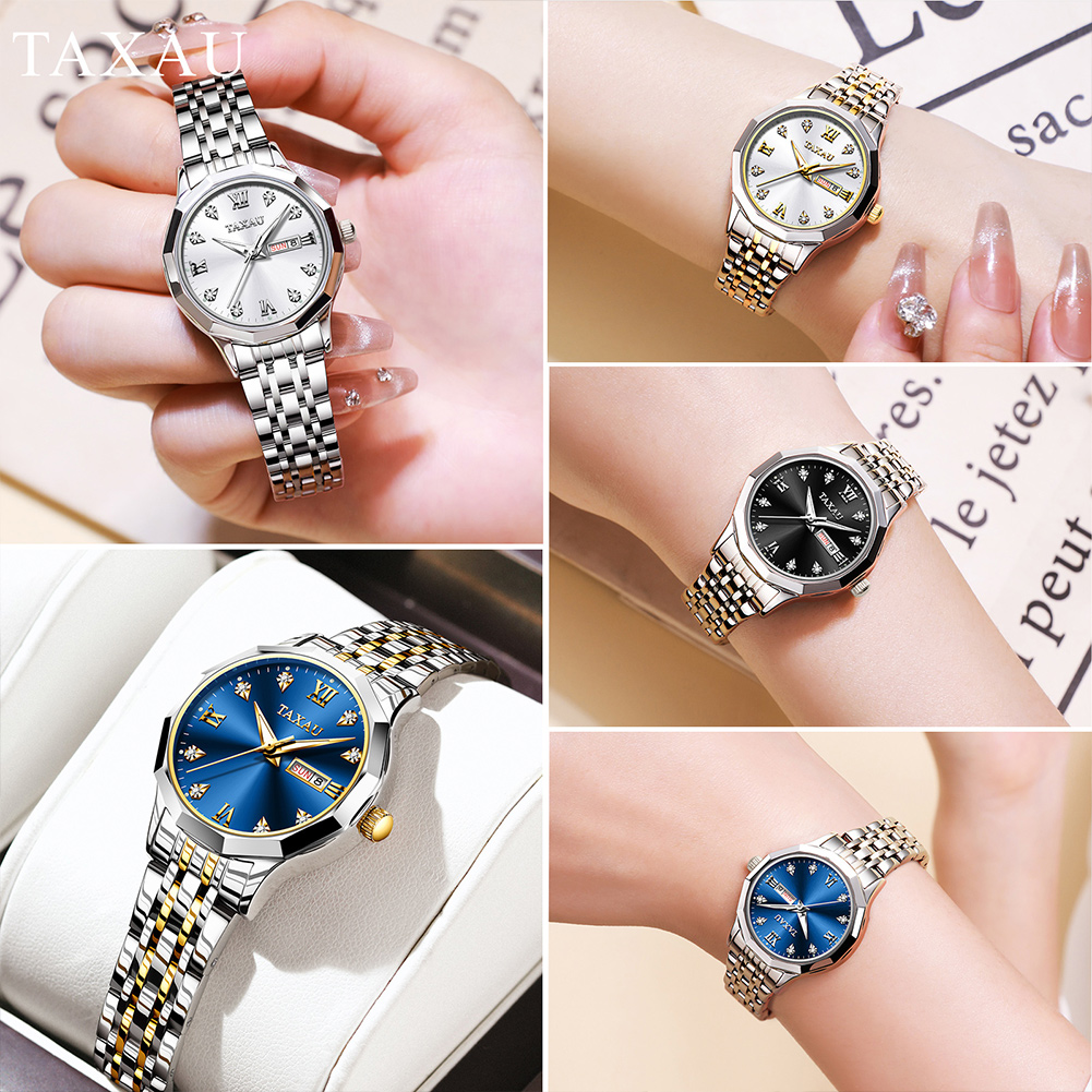 OLEVS Fashion Golden Watch for - Waterproof Diving Watch ulasan dan harga