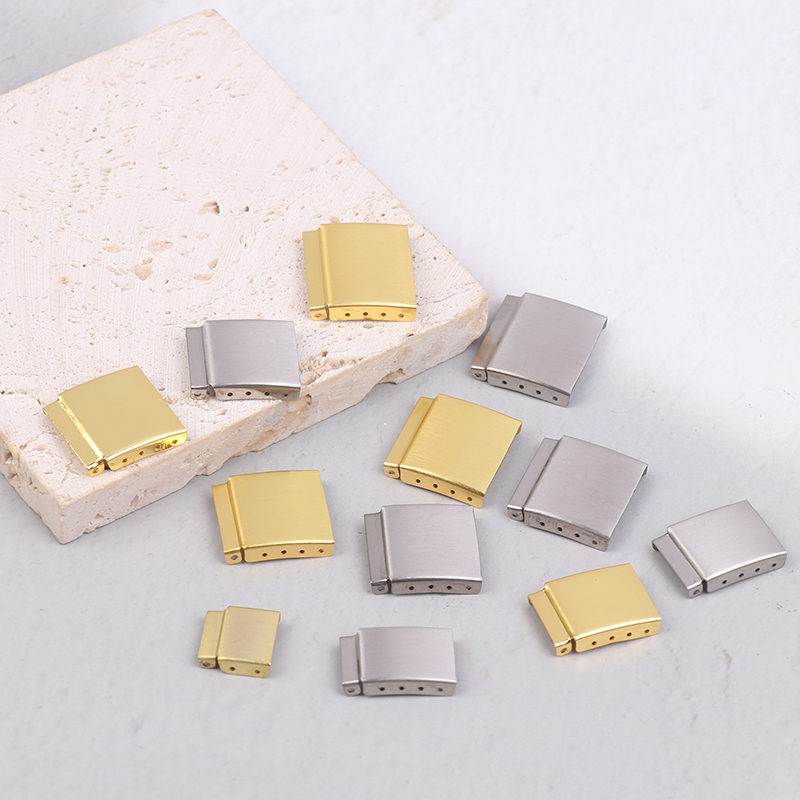 1Pc Silvery/Golden 12-22MM Ste - Replacement Watch Bracelet ulasan dan harga