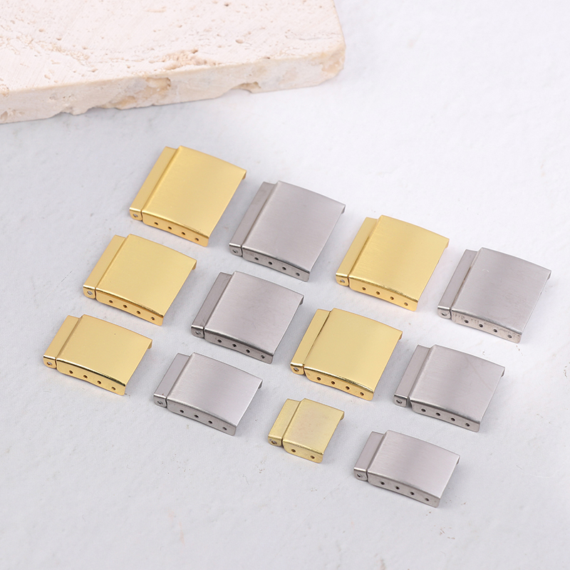 1Pc Silvery/Golden 12-22MM Ste - Replacement Watch Bracelet ulasan dan harga