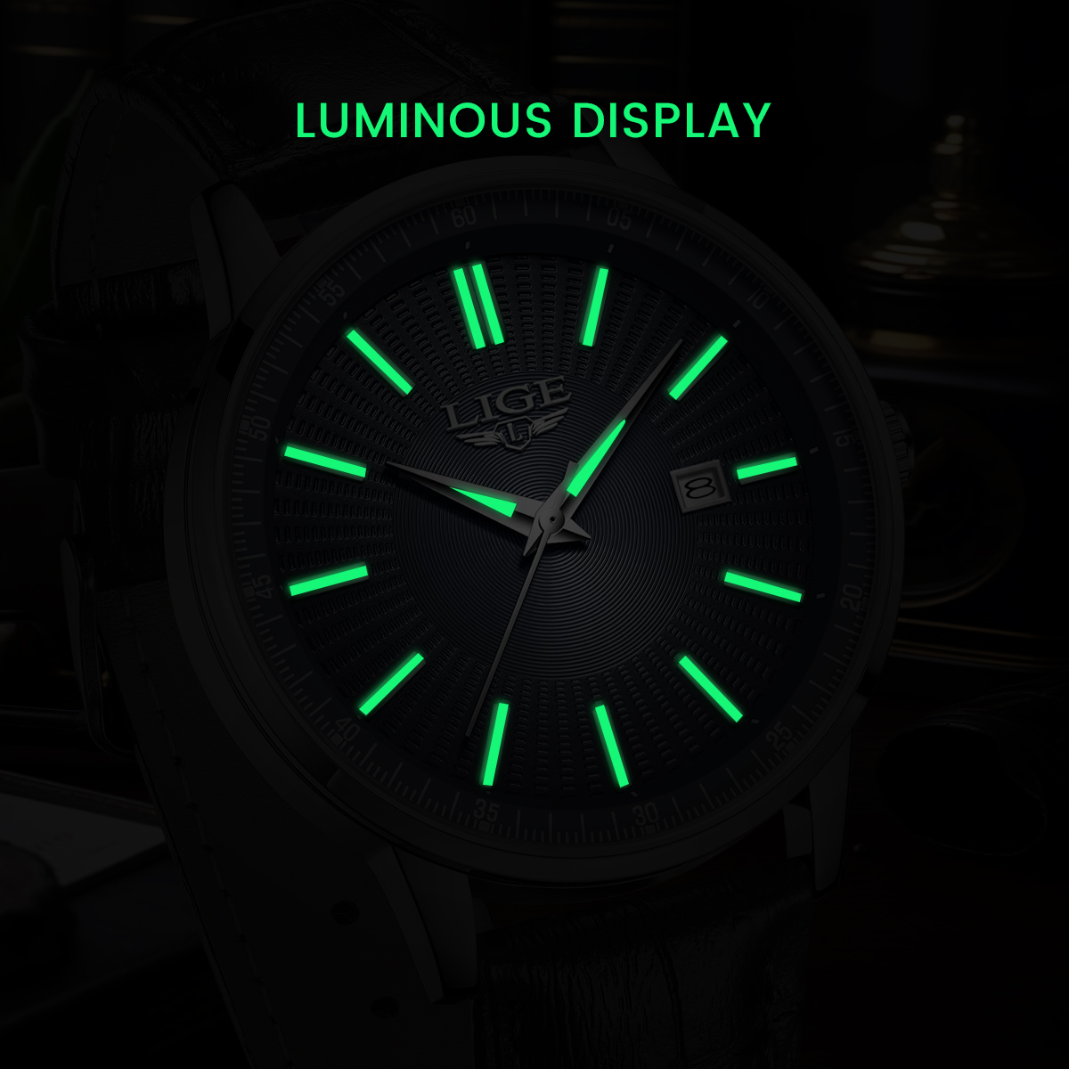 LIGE Top Brand Luxury Men's Wa - Smartwatch Watches For Men Brands ulasan dan harga