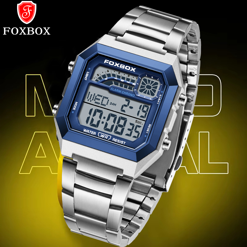 FOXBOX Fashion Luxury Digital  - Analog Quartz Watch ulasan dan harga