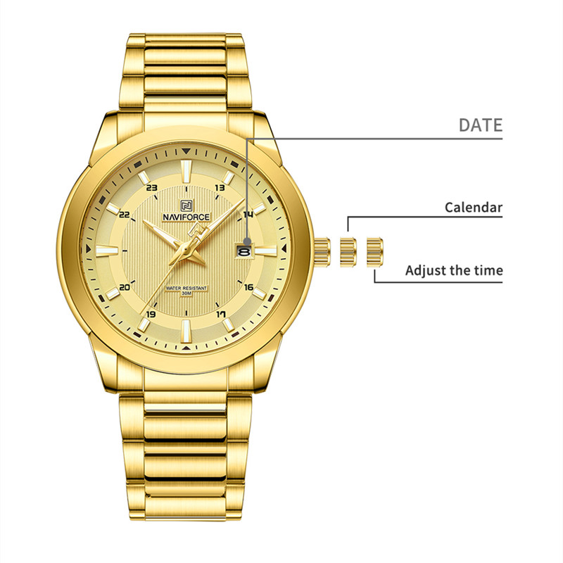 2024 Top Brand NAVIFORCE Mens  - Smartwatch Watches For Men Brands ulasan dan harga