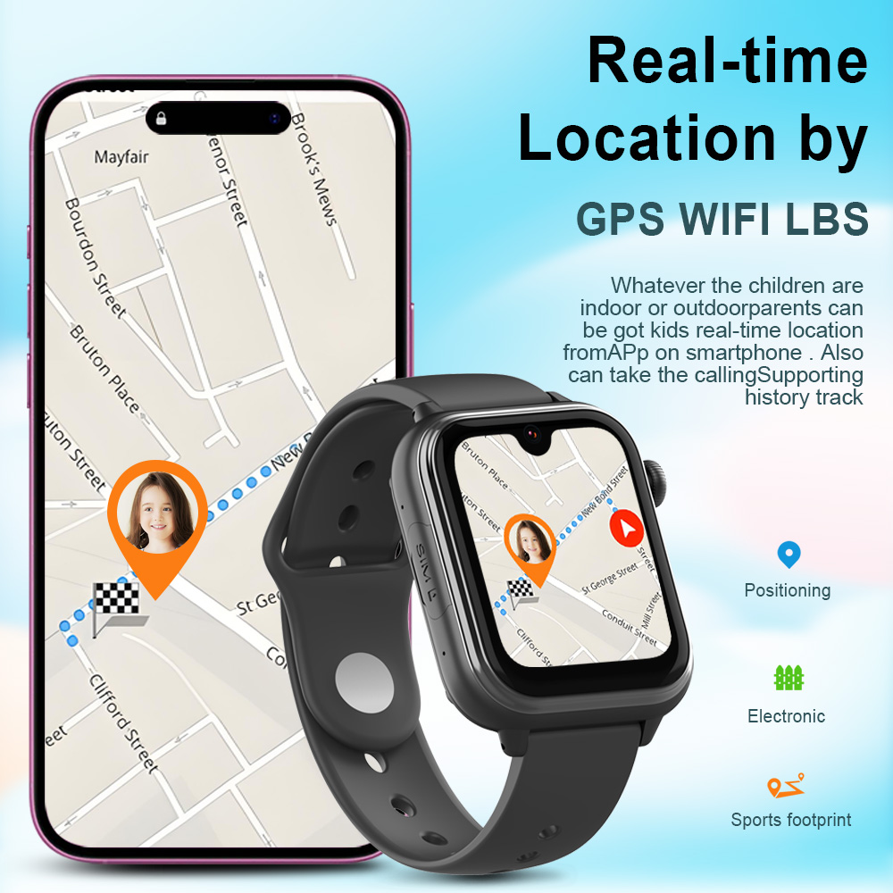 Wonlex KT37 GPS Smart Watch Ki - Smartwatch Watches For Kids ulasan dan harga