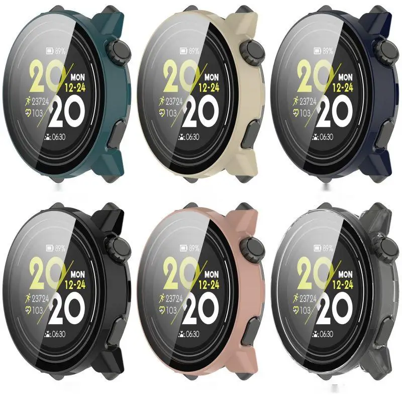 Tempered Glass + Case For Coro - Smartwatch English ulasan dan harga
