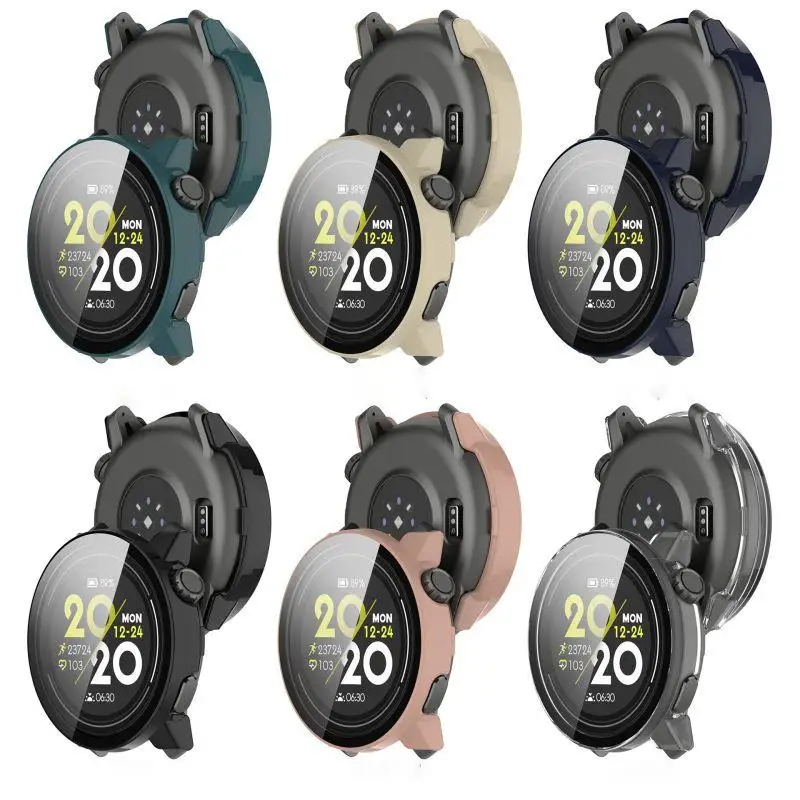 Tempered Glass + Case For Coro - Smartwatch English ulasan dan harga