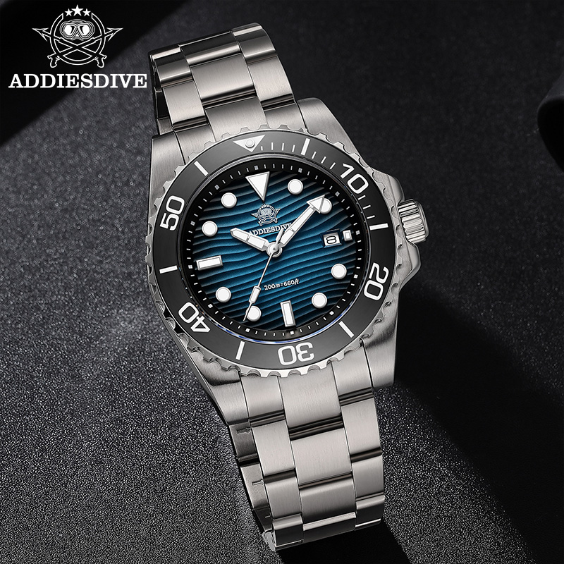 ADDIESDIVE Men's 2115 Quartz W - Waterproof Diving Watch ulasan dan harga