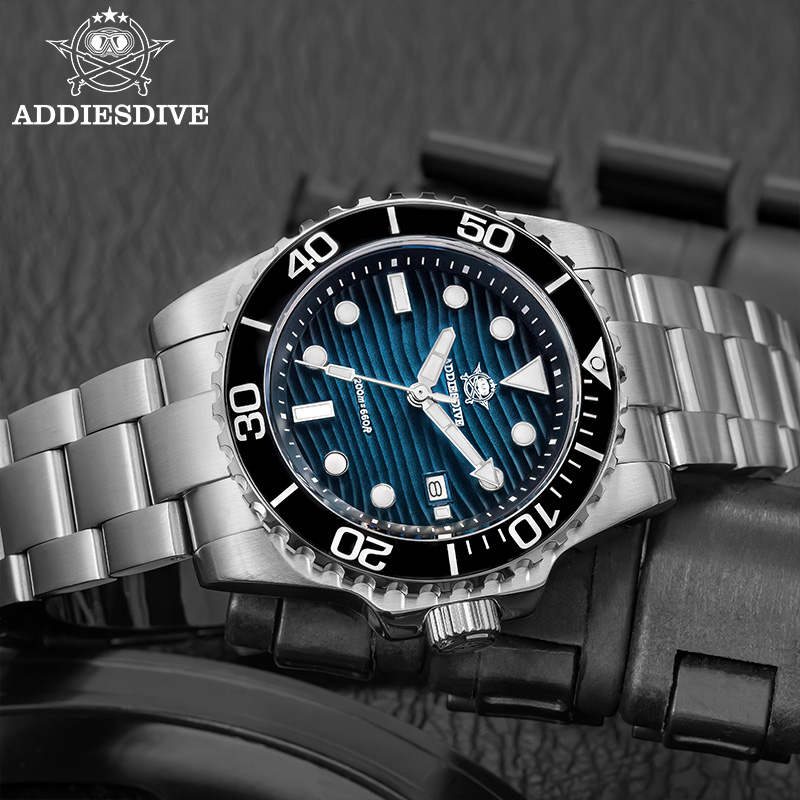 ADDIESDIVE Men's 2115 Quartz W - Waterproof Diving Watch ulasan dan harga