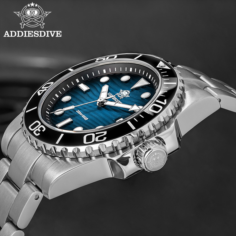 ADDIESDIVE Men's 2115 Quartz W - Waterproof Diving Watch ulasan dan harga