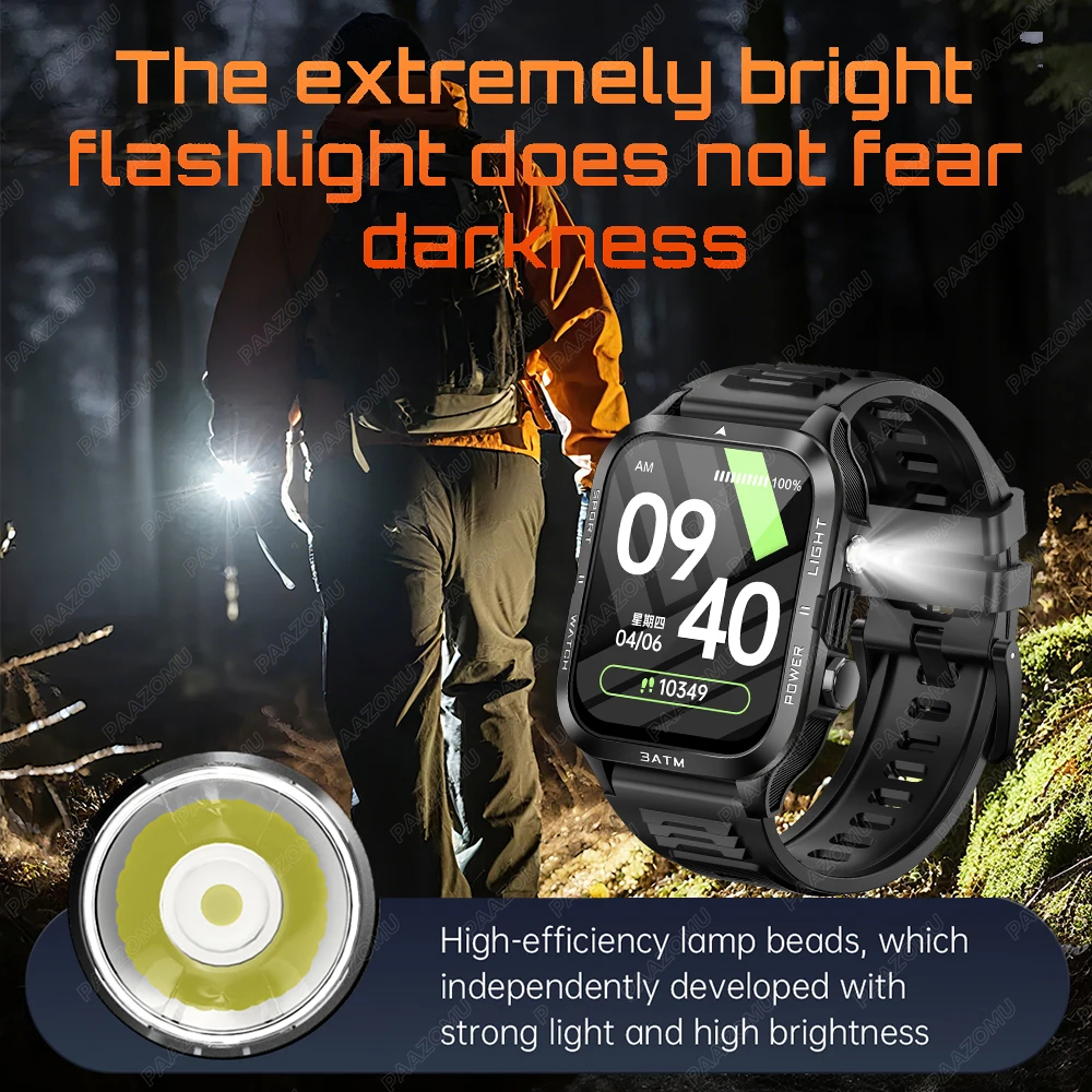 Military Grade SmartWatch Men  - Smartwatch Health Watches ulasan dan harga