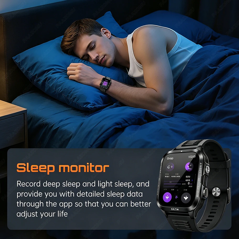 Military Grade SmartWatch Men  - Smartwatch Health Watches ulasan dan harga