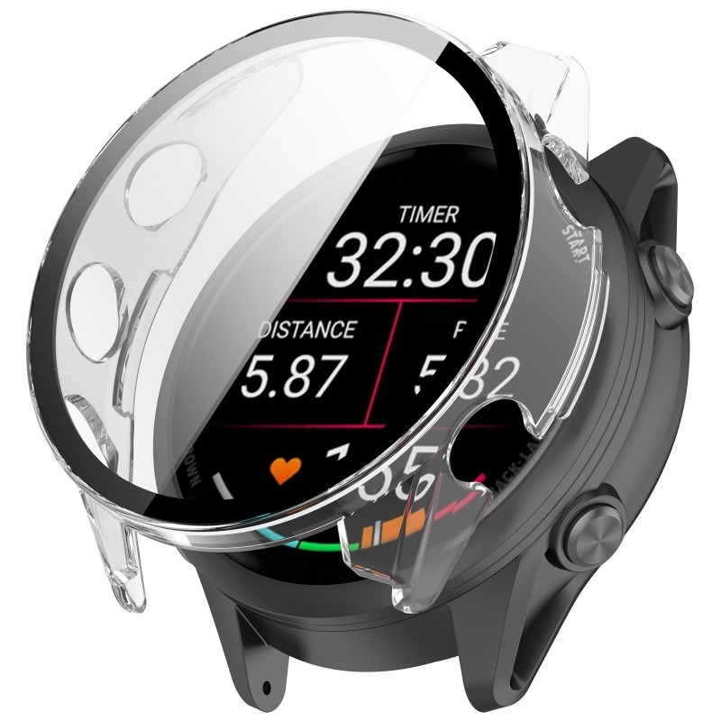 Tempered Glass Case for Garmin - Smartwatch English ulasan dan harga