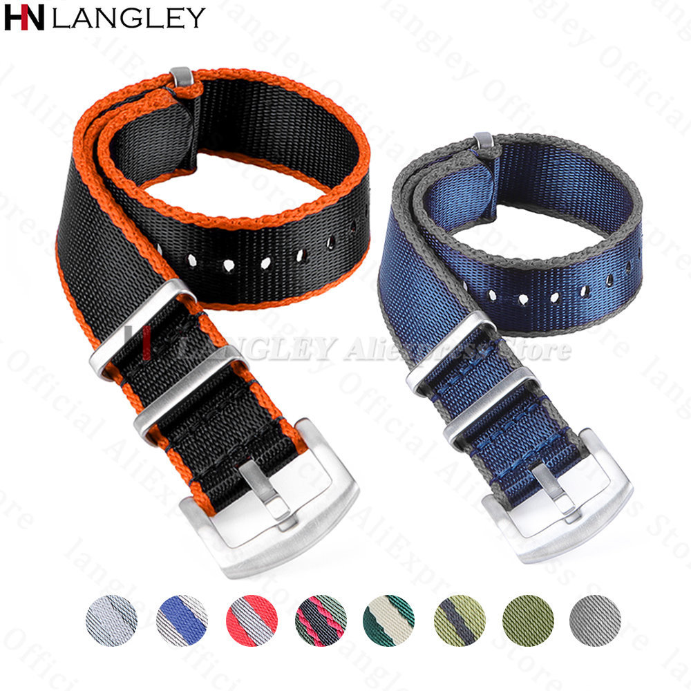 Nylon Strap 18mm 20mm 22mm for - Omega Watch Seamaster ulasan dan harga